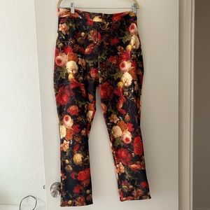 BlackMilk Flower Mignon print pants